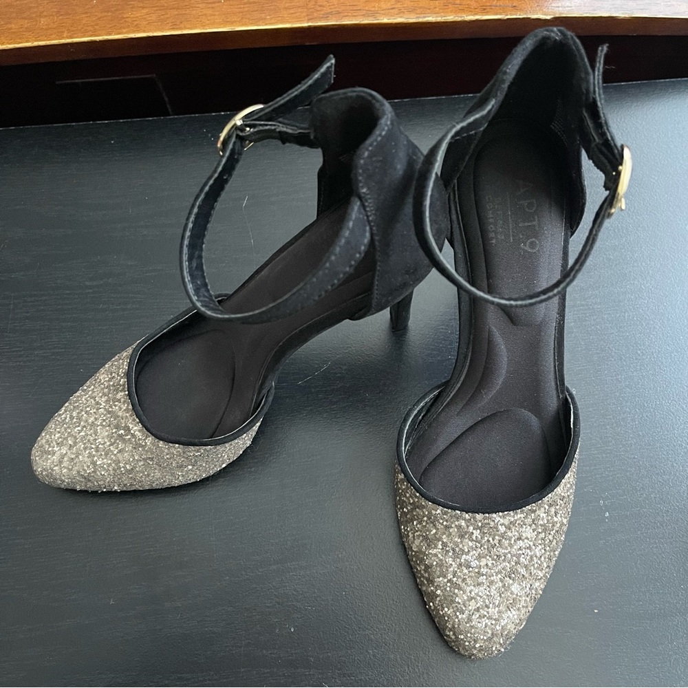 Apt 9 Comfort Sparkly Heels